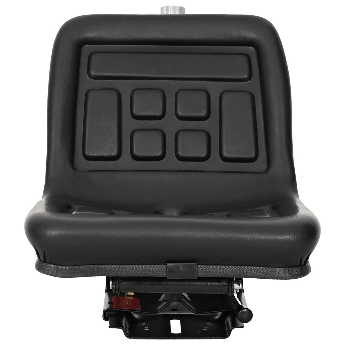 vidaXL Tractor Seat with Suspension Black 39.5 x 52 x 43 cm 3