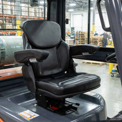 vidaXL Tractor Seat with Suspension Black 60 x 58 x 72 cm 3