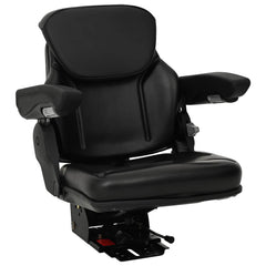 vidaXL Tractor Seat with Suspension Black 60 x 58 x 72 cm 2