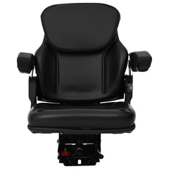 vidaXL Tractor Seat with Suspension Black 60 x 58 x 72 cm 4