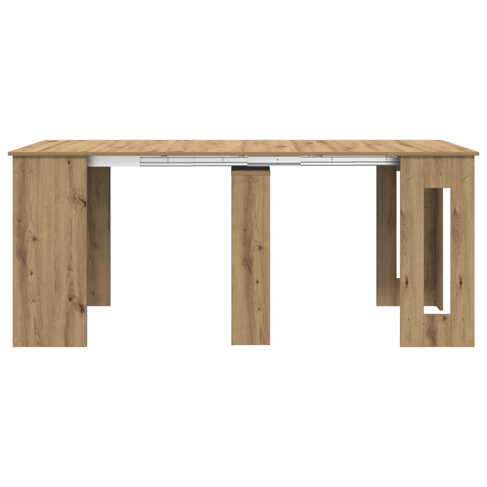 vidaXL Dinning Table Artisan Oak 180 x 85 x 75 cm Engineered Wood 6
