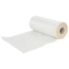 vidaXL Dust Sheet with Adhesive Tape 12 pcs Transparent 140 x 3300 cm 4