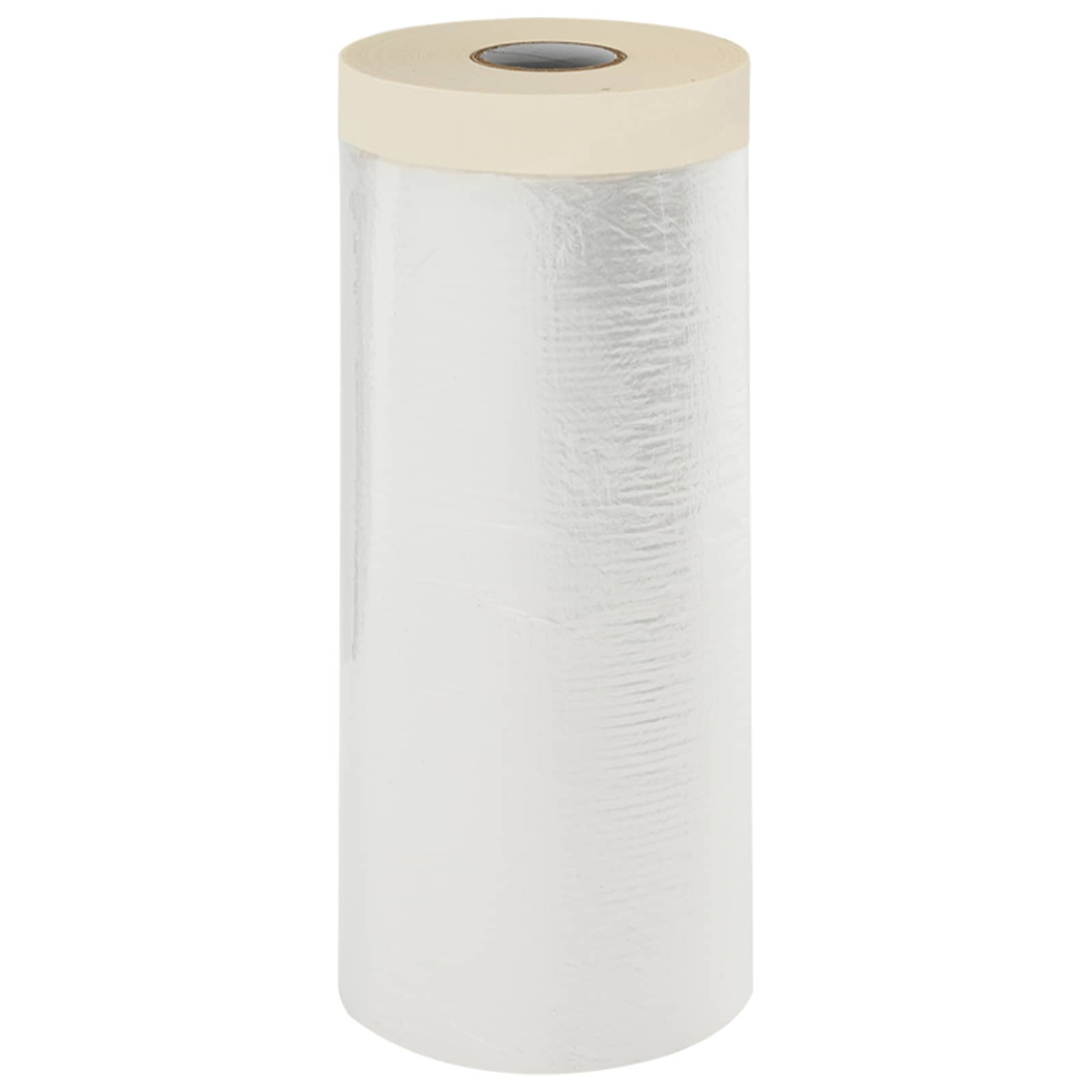 vidaXL Dust Sheet with Adhesive Tape 12 pcs Transparent 140 x 3300 cm 5