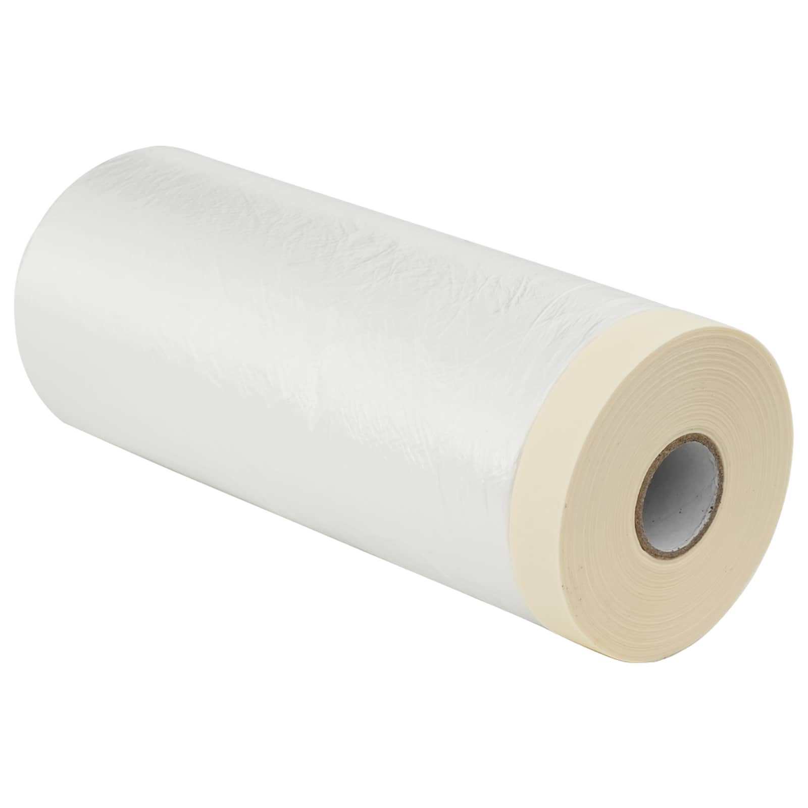 vidaXL Dust Sheet with Adhesive Tape 12 pcs Transparent 240 x 2000 cm 3