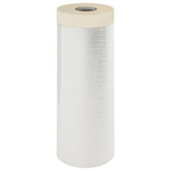 vidaXL Dust Sheet with Adhesive Tape 12 pcs Transparent 240 x 2000 cm 5