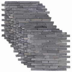 Mosaic Tiles 30 x 30 cm Marble Grey