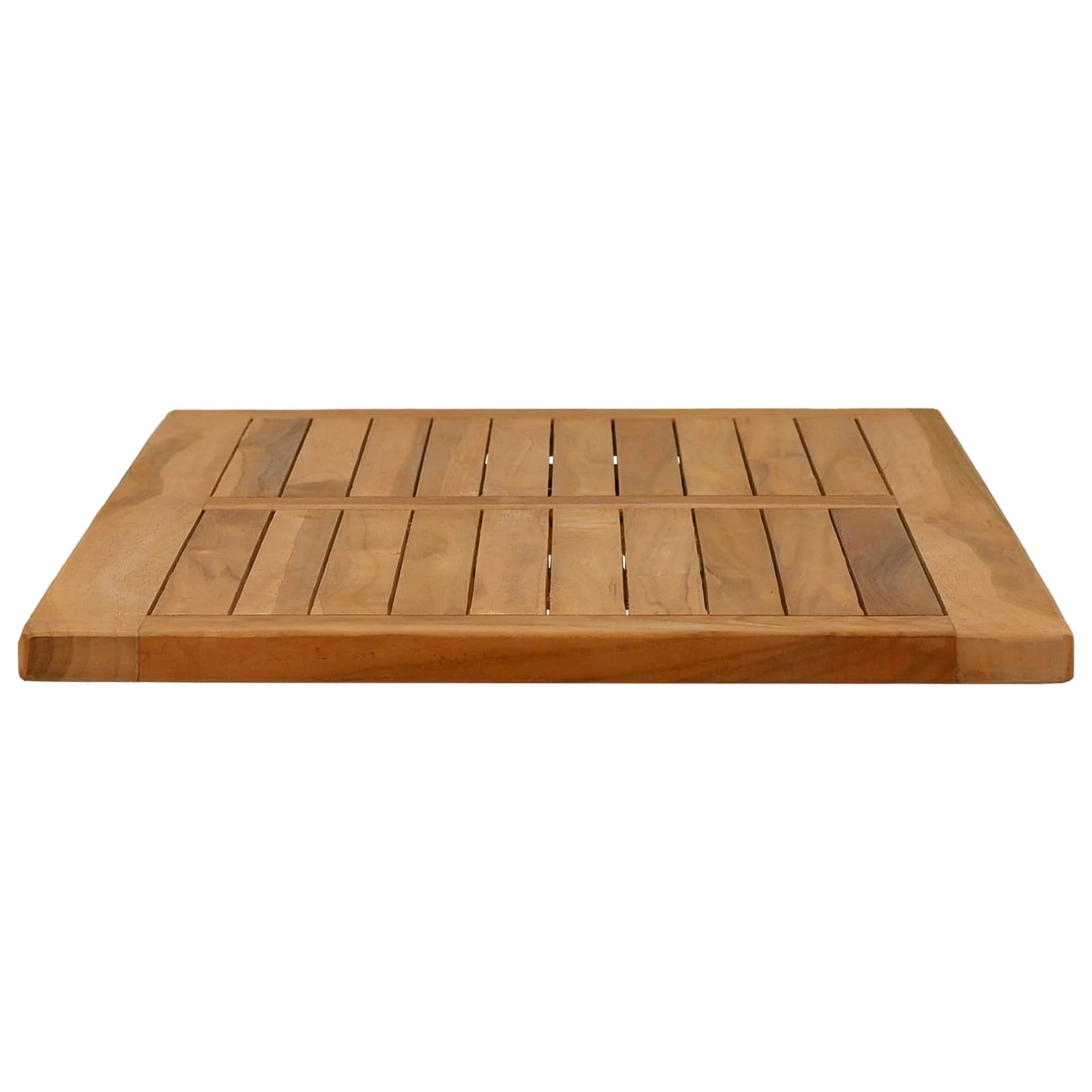 vidaXL Table Top Rectangular Solid Teak Wood Natural 4