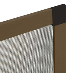 vidaXL Insect Screen for Windows Brown 110 x 130 cm 6