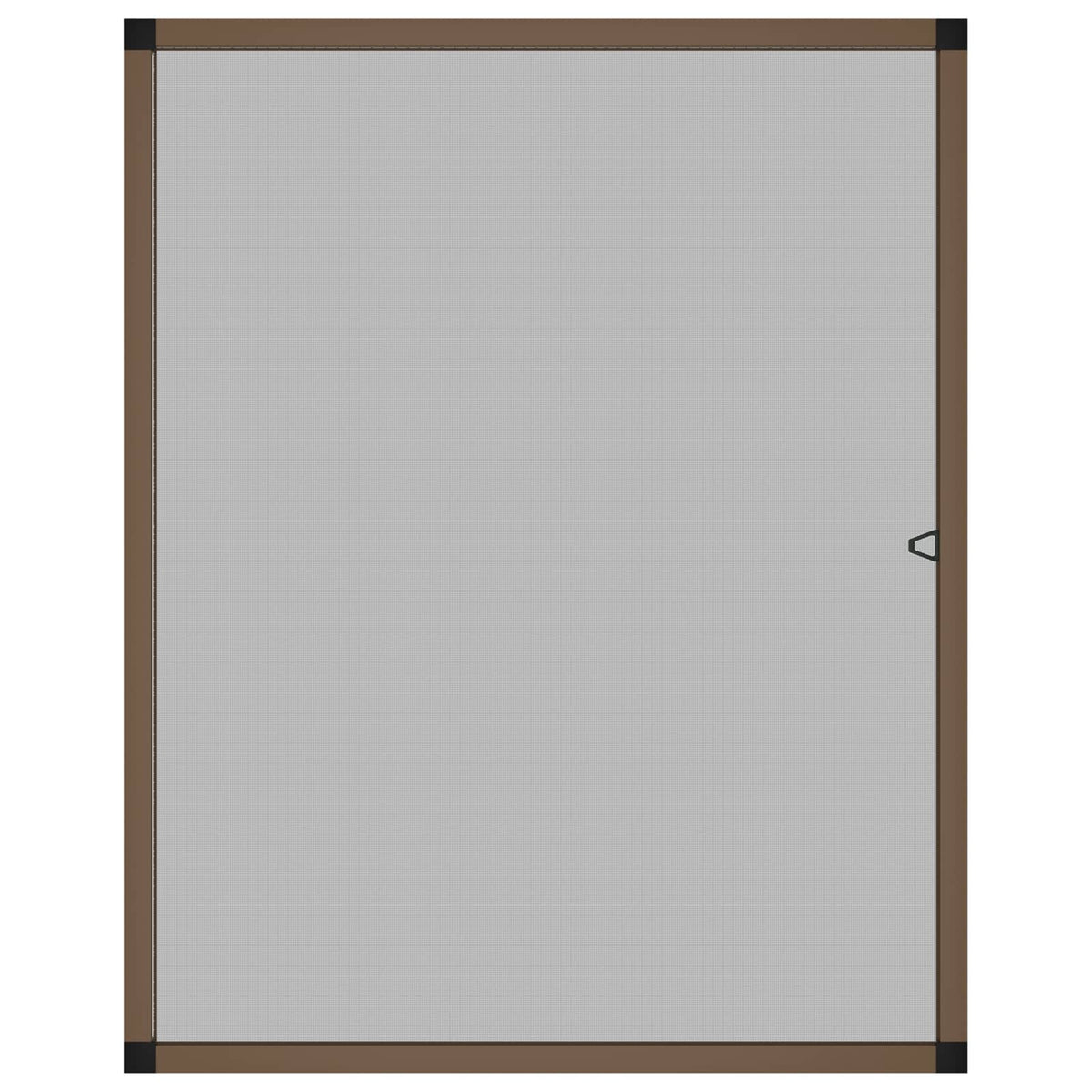 Insect Screen for Windows Brown 110 cm 130 cm