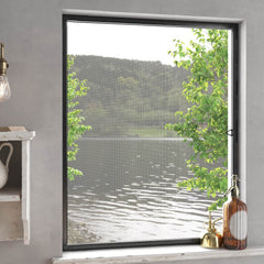 vidaXL Insect Screen for Windows Anthraciate 120 x 140 cm 1