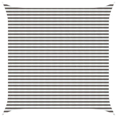 vidaXL Sunshade Sail Light Grey and White 4 x 4 m HDPE 1