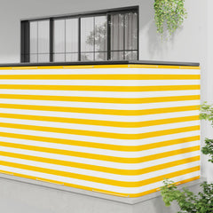 vidaXL Balcony Privacy Screen 150 x 600 cm Fabric with PU Coated 3
