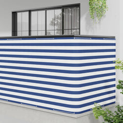 vidaXL Balcony Privacy Screen 150 x 800 cm Fabric with PU Coated 3