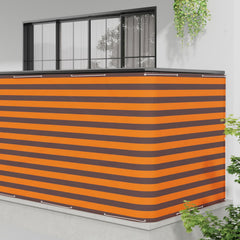 vidaXL Balcony Privacy Screen 150 x 600 cm Fabric with PU Coated 3