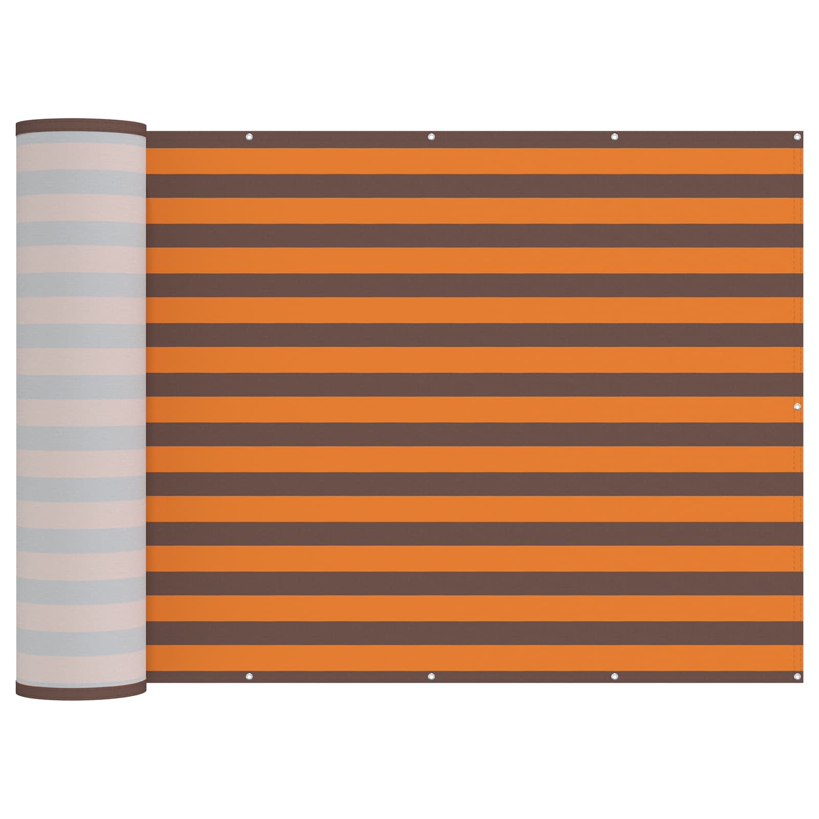 vidaXL Balcony Privacy Screen 150 x 600 cm Fabric with PU Coated 2