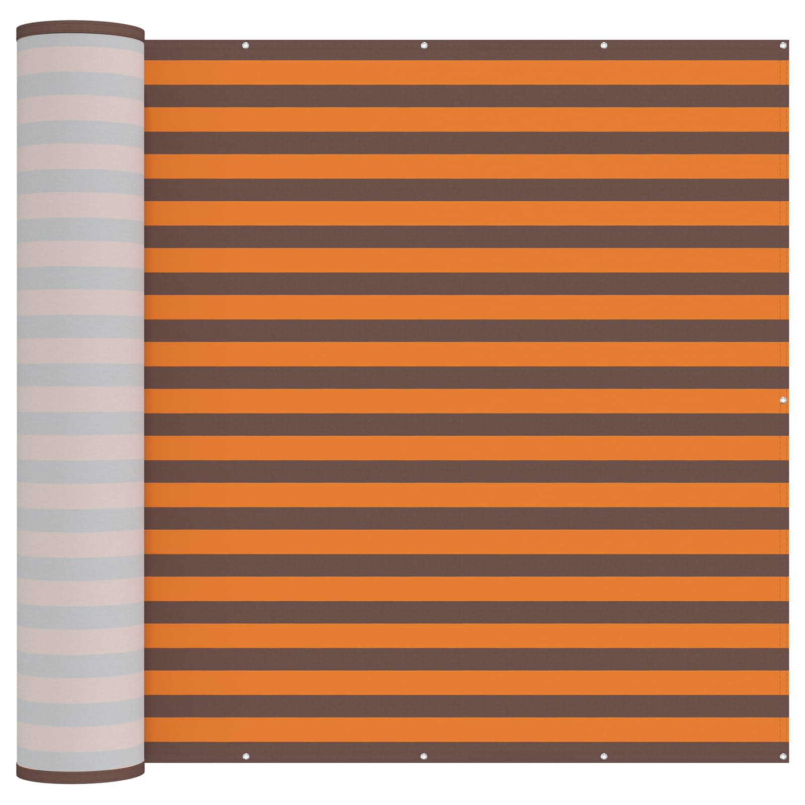 vidaXL Balcony Privacy Screen 200 x 500 cm Fabric with PU Coated 2
