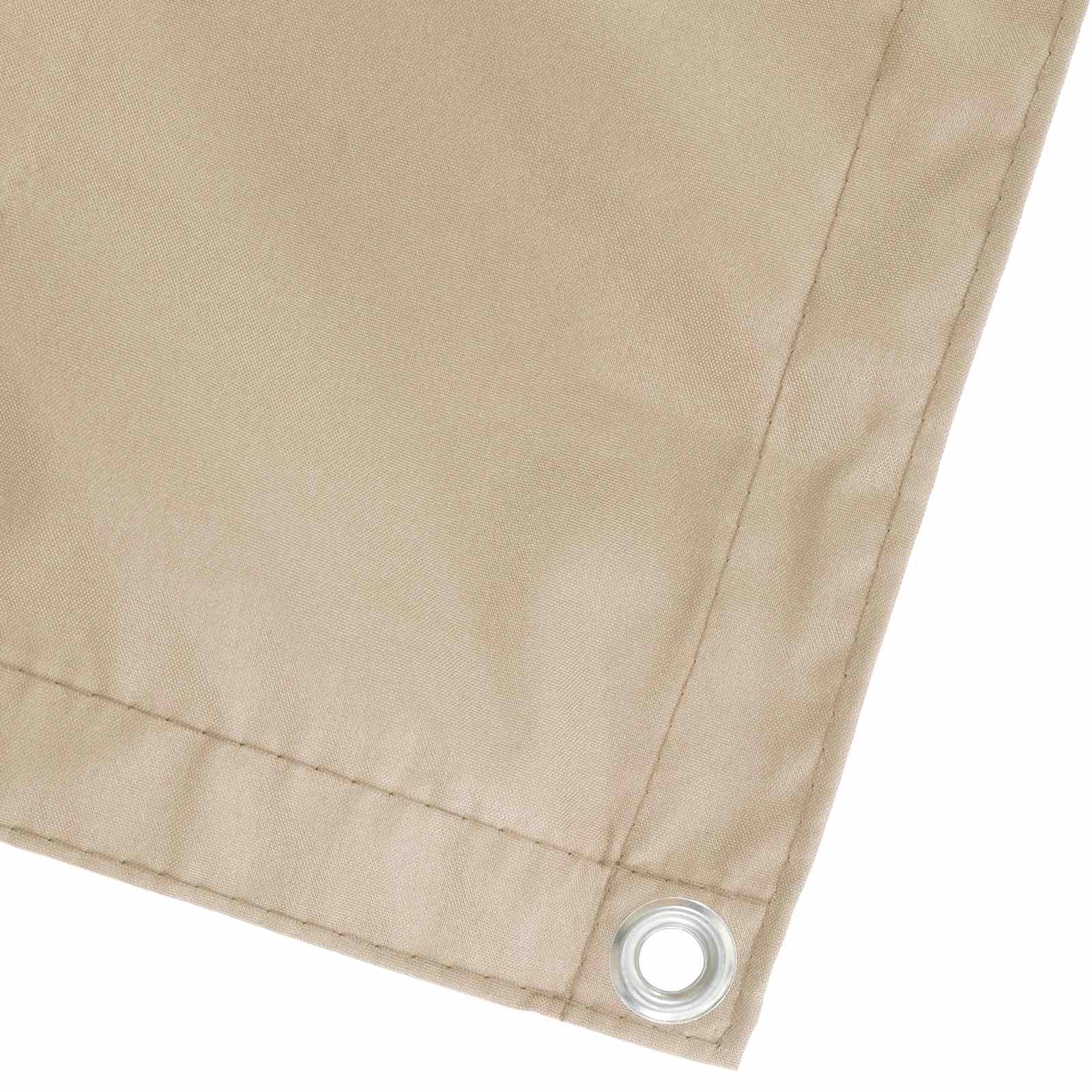 vidaXL Balcony Privacy Screen 180 x 700 cm Fabric with PU Coated Beige 3