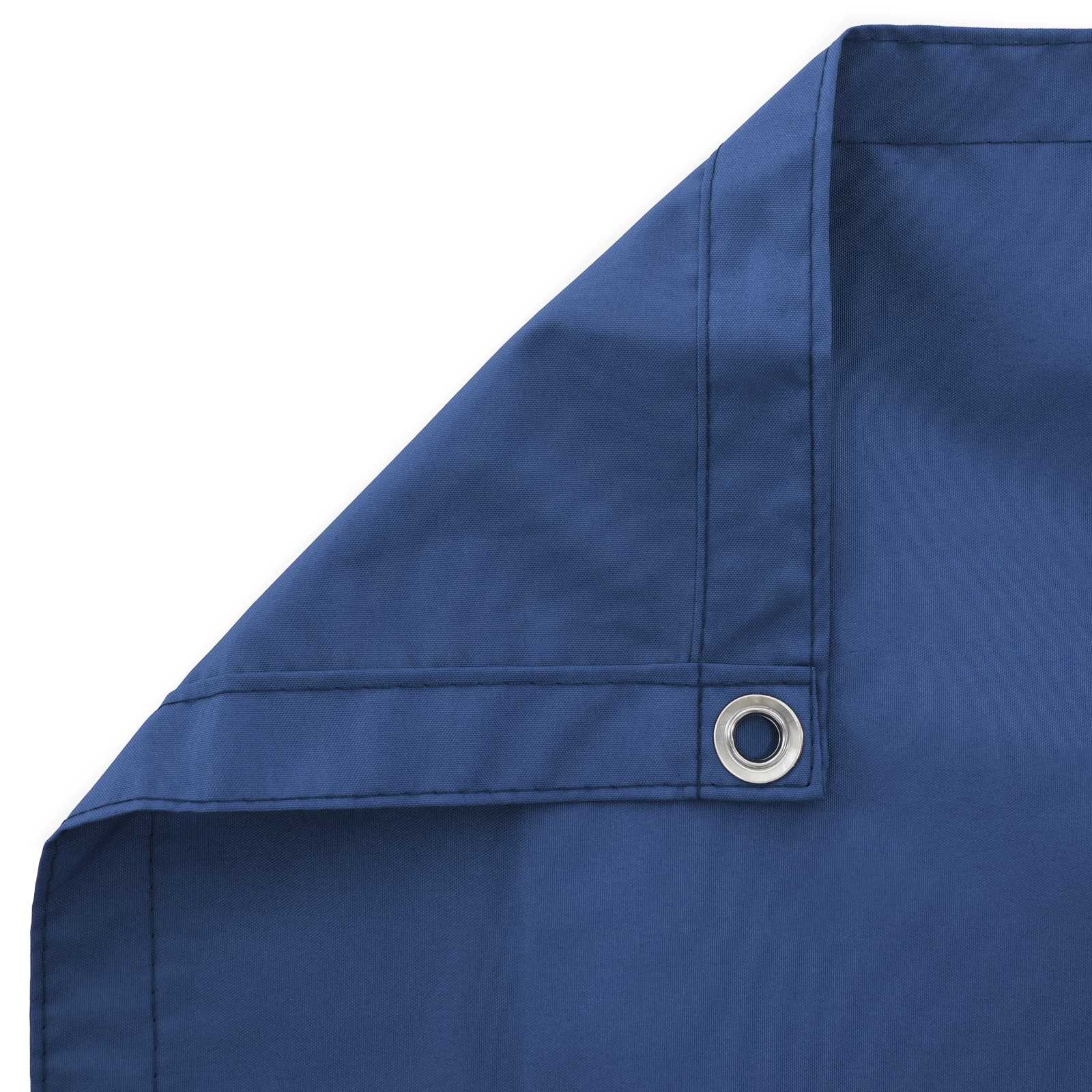 vidaXL Balcony Privacy Screen 150 x 700 cm Fabric with PU Coated Blue 5