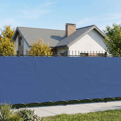 vidaXL Balcony Privacy Screen 180 x 600 cm Fabric with PU Coated Blue 1