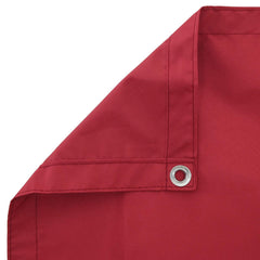 vidaXL Balcony Privacy Screen 200 x 600 cm Fabric with PU Coated Red 4