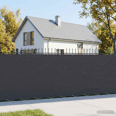 vidaXL Balcony Privacy Screen 150 x 1000 cm Fabric with PU Coated 1
