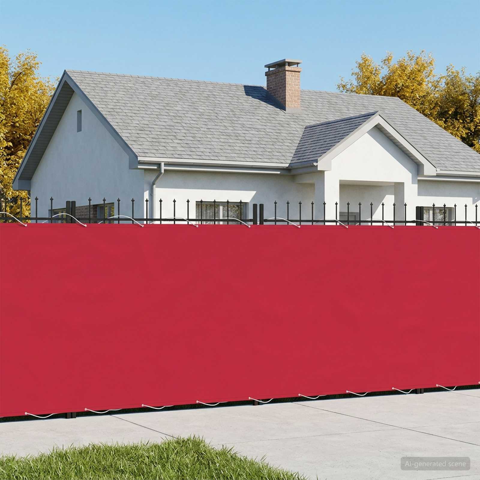 vidaXL Balcony Privacy Screen 150 x 800 cm Fabric with PU Coated 1