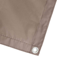 vidaXL Balcony Privacy Screen 1.8 x 25 m Fabric with PU Coated Taupe 3