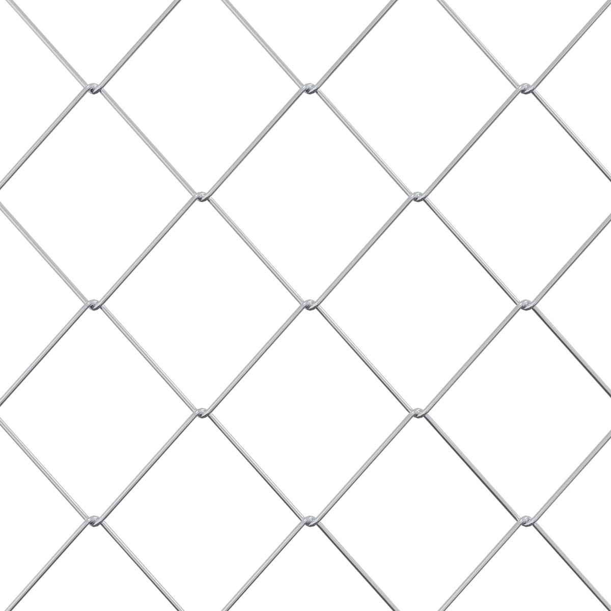 Chain Link Fence 2 x Steel Galvanised 10 m
