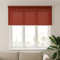 vidaXL Outdoor Roller Blind 90% UV Block Terracota 140 x 140 cm HDPE 1
