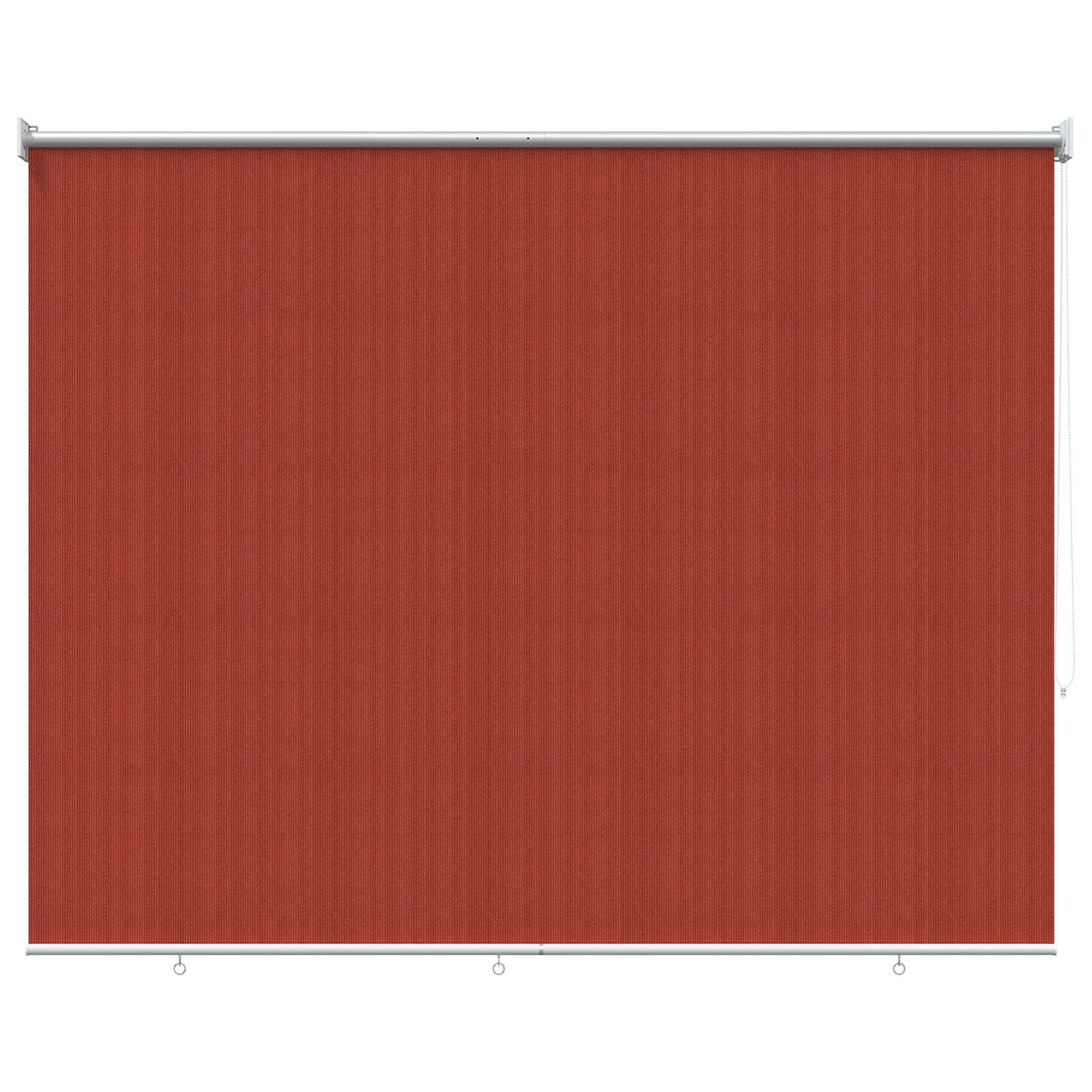 vidaXL Outdoor Roller Blind 90% UV Block Terracota 140 x 140 cm HDPE 2