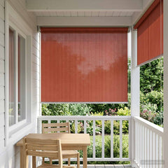 vidaXL Outdoor Roller Blind 90% UV Block Terracota 120 x 230 cm HDPE 1