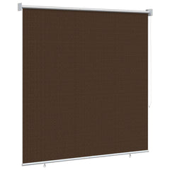 vidaXL Outdoor Roller Blind 90% UV Block Brown 120 x 230 cm HDPE 4