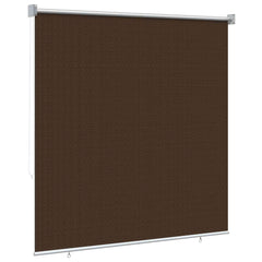 vidaXL Outdoor Roller Blind 90% UV Block Brown 120 x 230 cm HDPE 5