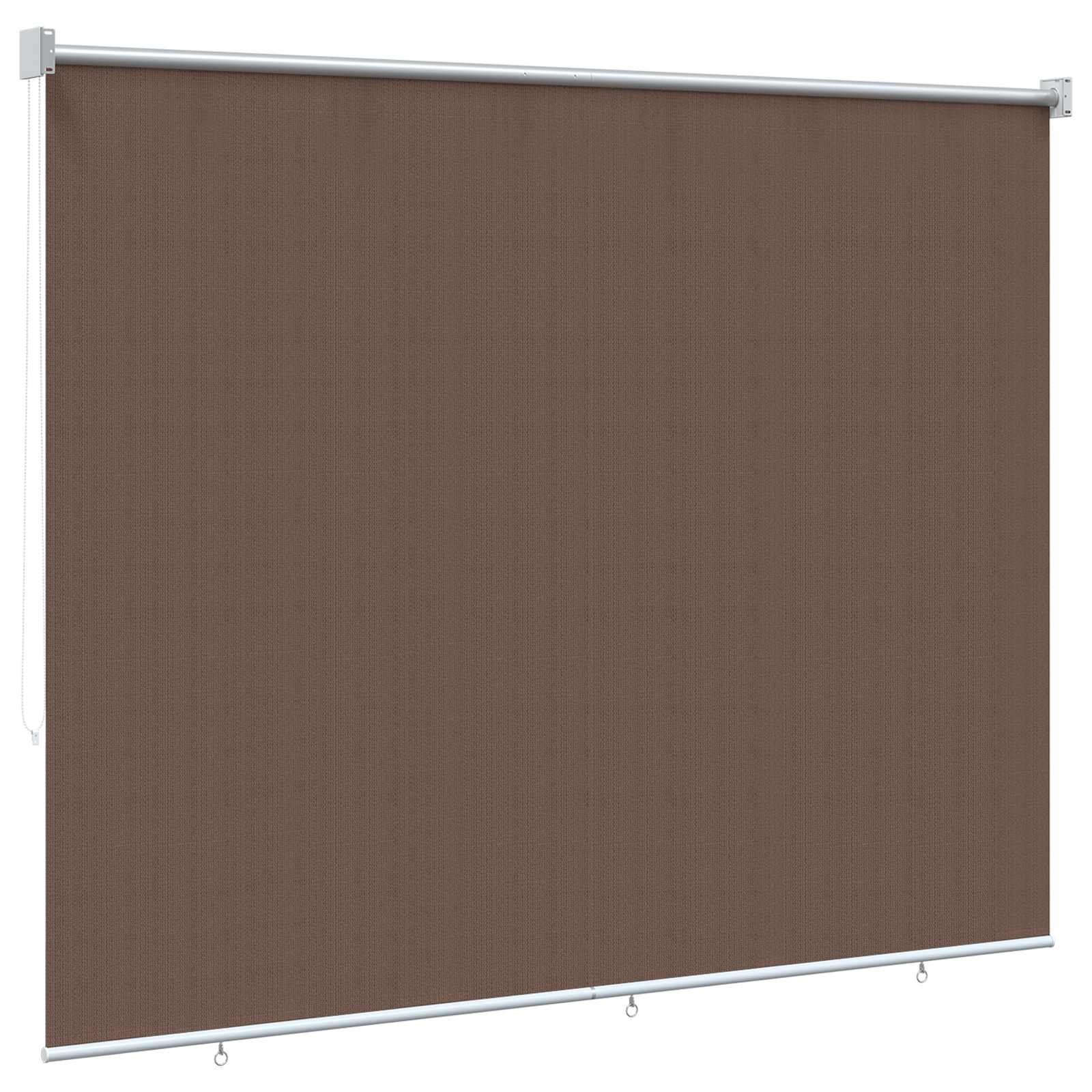vidaXL Outdoor Roller Blind 90% UV Block Taupe 120 x 140 cm HDPE 4