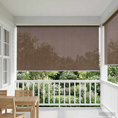 vidaXL Outdoor Roller Blind 90% UV Block Taupe 180 x 140 cm HDPE 1