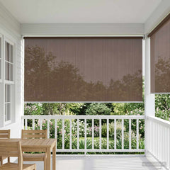 vidaXL Outdoor Roller Blind 90% UV Block Taupe 180 x 140 cm HDPE 3