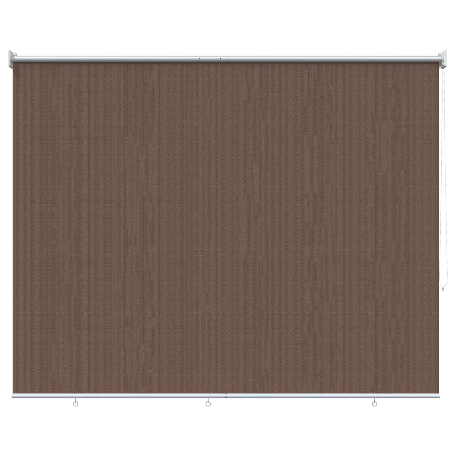 vidaXL Outdoor Roller Blind 90% UV Block Taupe 120 x 230 cm HDPE 2