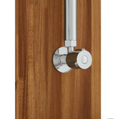 Outdoor Shower 217 cm Solid Acacia Wood and Stainless Steel Natural 75 cm 217 cm 74 cm