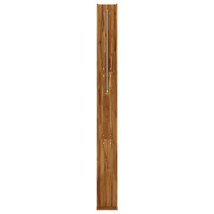Outdoor Shower 226 cm Solid Acacia Wood and Stainless Steel Natural 137 x 23 x 226 cm