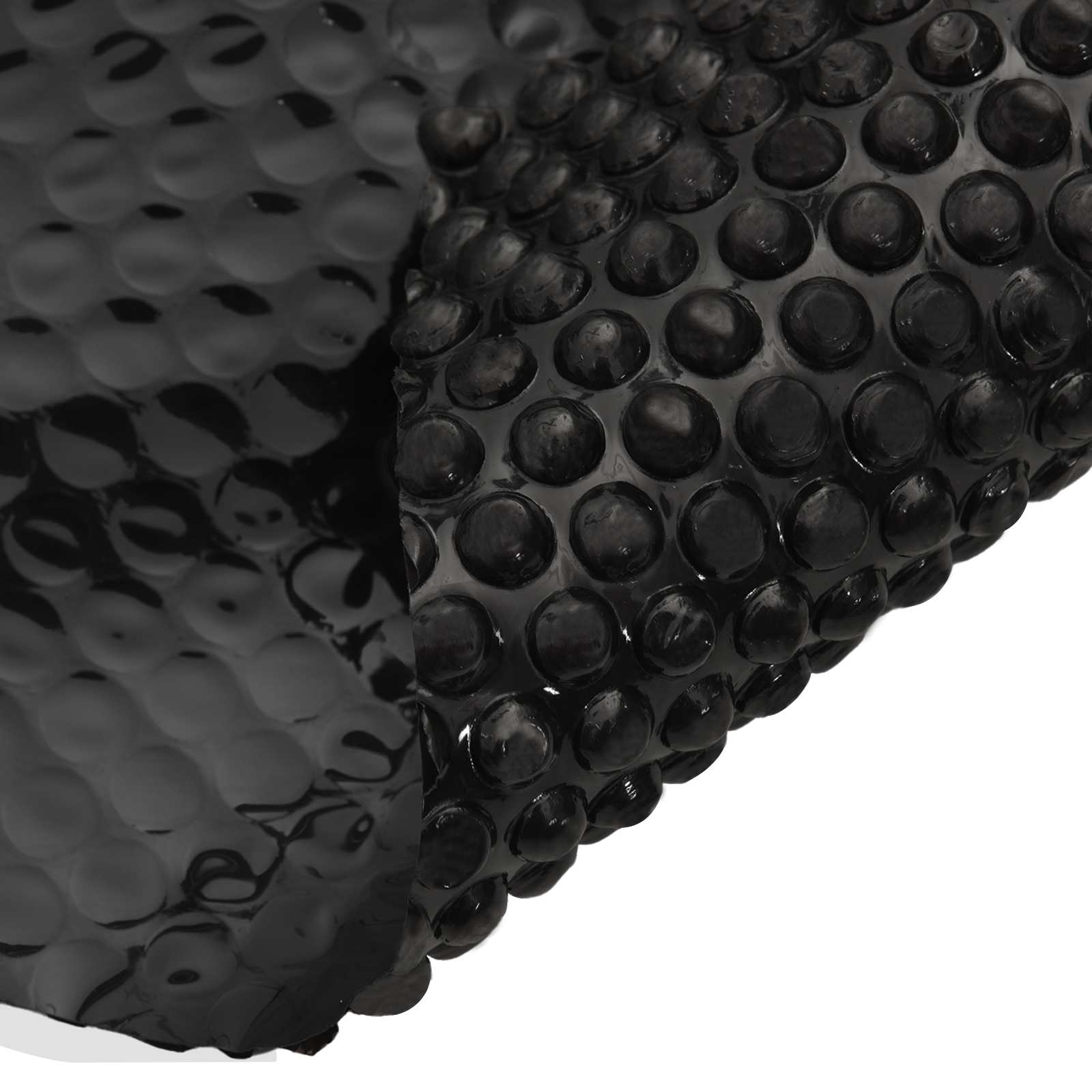 vidaXL Solar Pool Cover Heavy Quality Ø 455 cm 200 μm Round PE Black 4