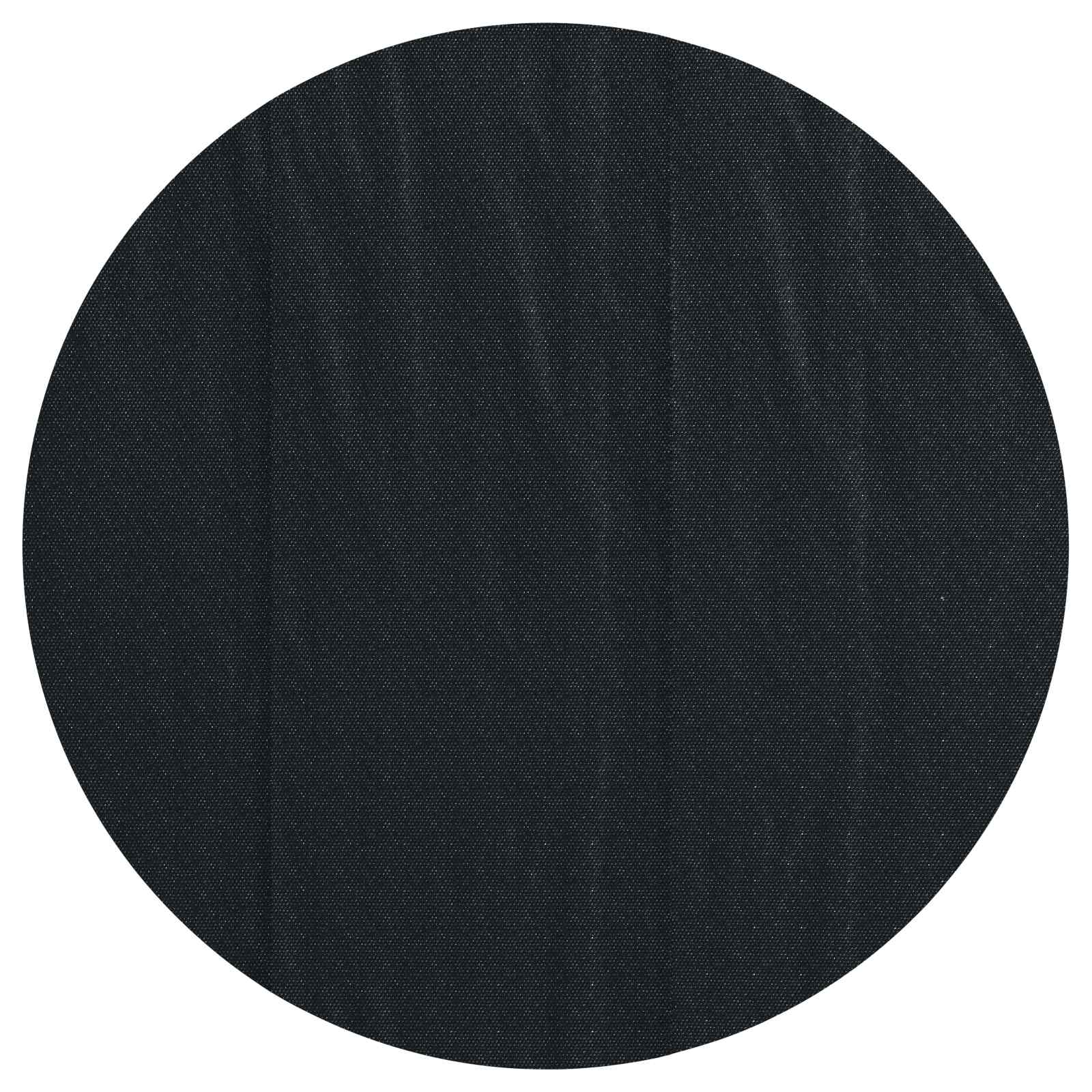 vidaXL Solar Pool Cover Heavy Quality Ø 455 cm 200 μm Round PE Black 3