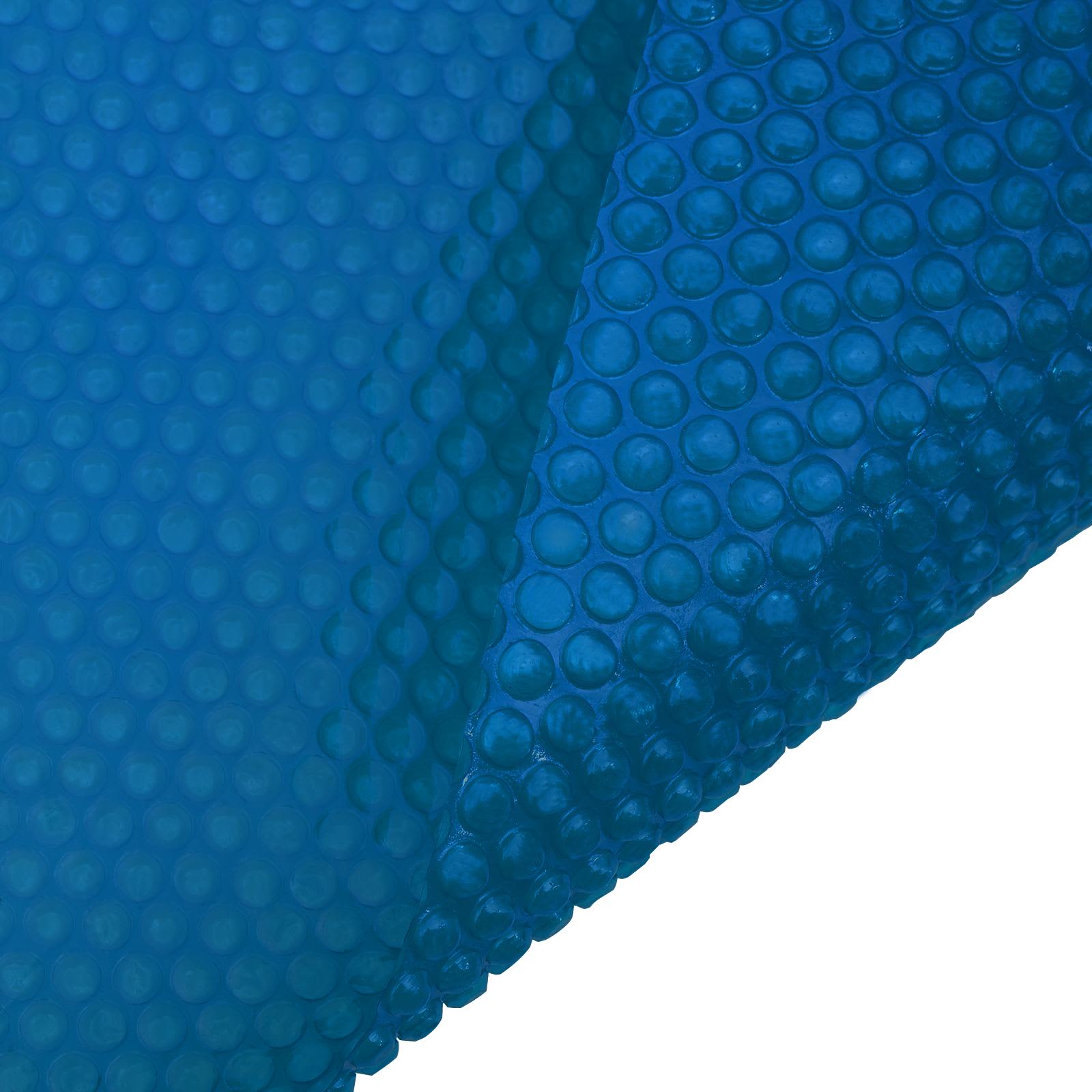 vidaXL Solar Pool Cover Extra Heavy 260 x 160 cm 400 μm Square PE Blue 4