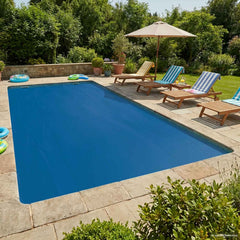 vidaXL Solar Pool Cover Extra Heavy 260 x 160 cm 400 μm Square PE Blue 1