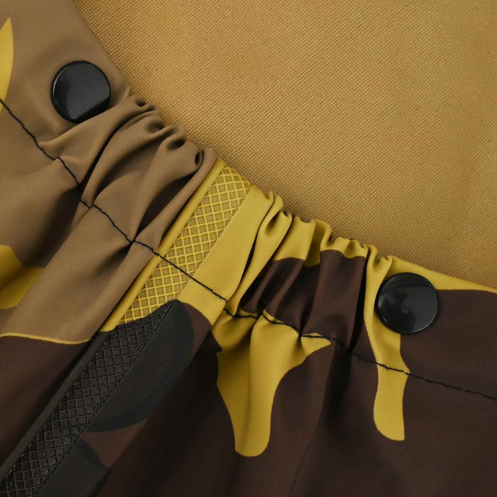 vidaXL Chest Waders with Boots Size 44 Camouflage 5