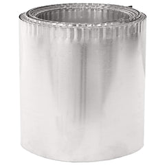 vidaxl Lawn Edging 10 m x 25 cm Galvanised Steel Silver 4