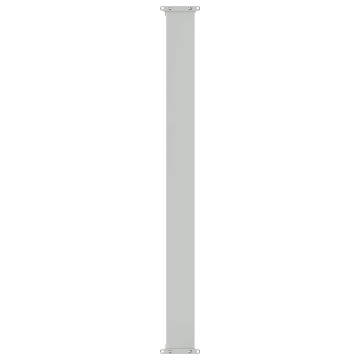 Patio Retractable Side Awning 117x514 cm Drop 500 cm Width 117 cm Beige