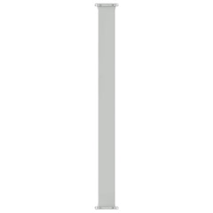 Patio Retractable Side Awning 117x514 cm Drop 500 cm Width 117 cm Beige