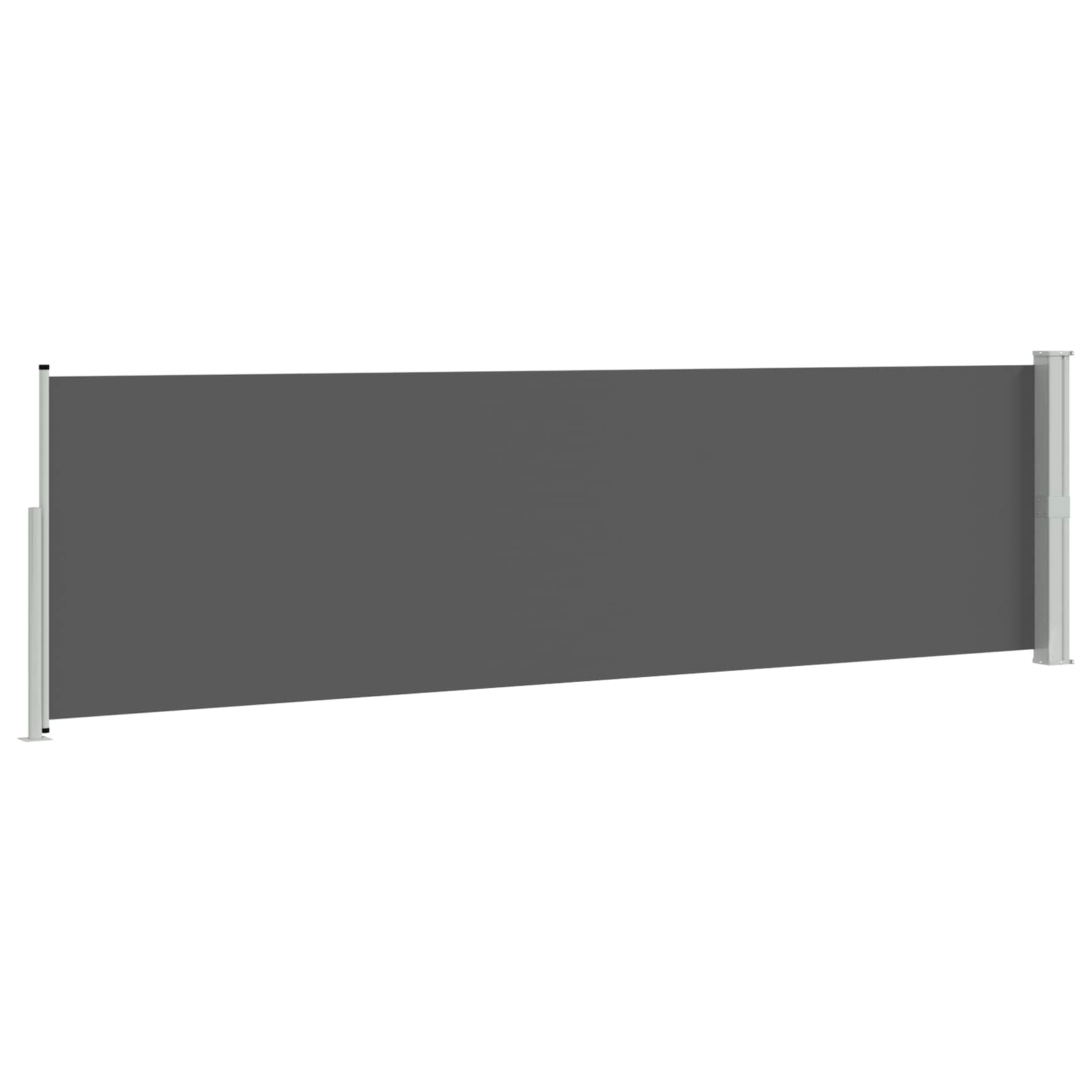 vidaXL Retractable Side Awning 160 x 500 cm Polyester Rectangular 4