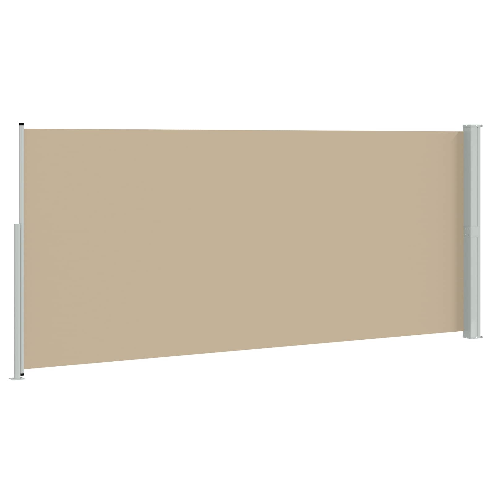 vidaXL Retractable Side Awning 180 x 500 cm 100% polyester iron steel 4