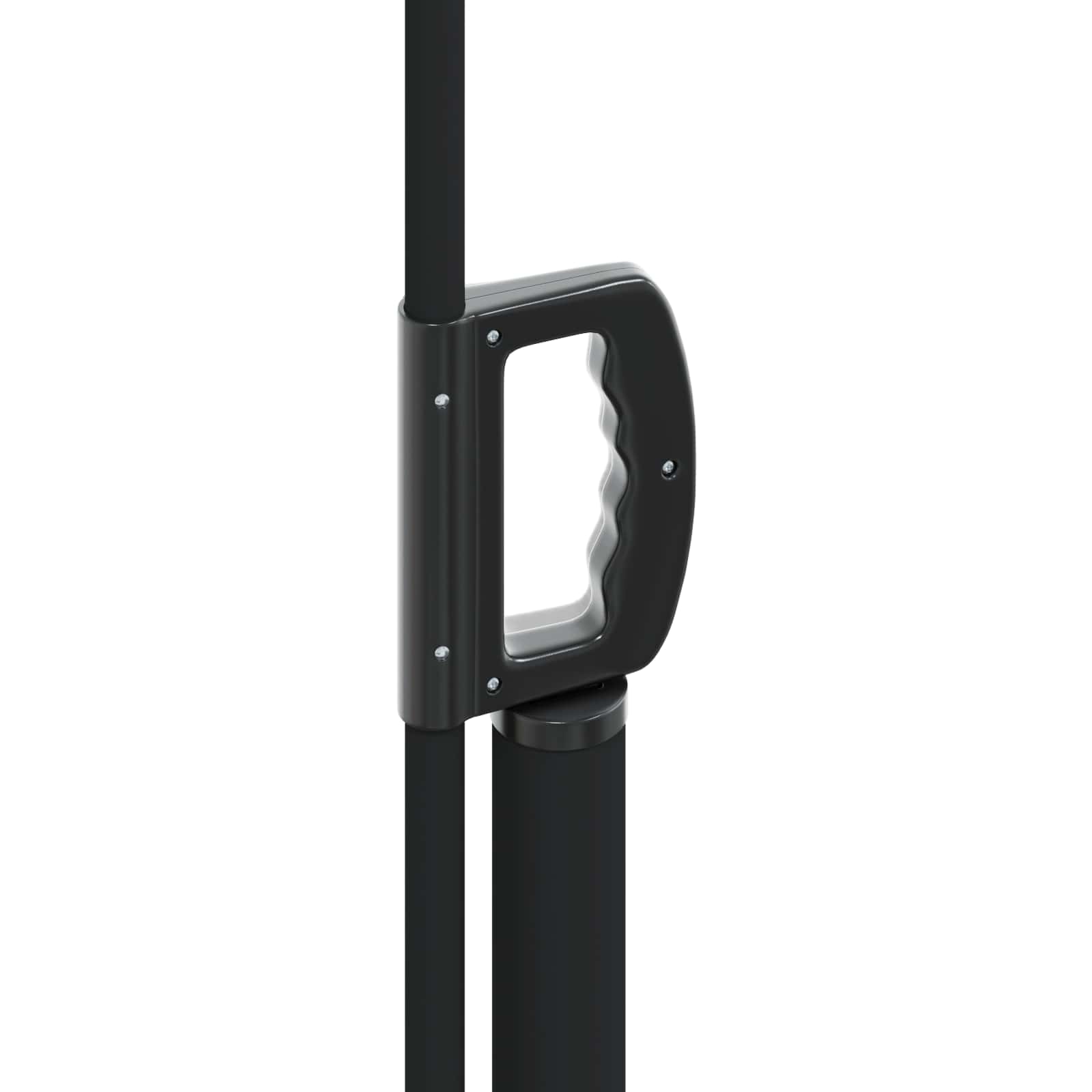 vidaXL Retractable Side Awning 300 x 220 cm Polyester Rectangular Grey 5